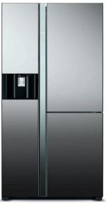 Двухкамерный холодильник Hitachi R-M 702 AGPU4X MIR (584 л,закаленное стекло, вакуум,с-замороз)