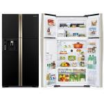 Холодильник Hitachi R-W722 PU1 GBW коричневое стекло